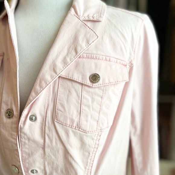 WHBM Pale Pink Casual Jacket Small - Picture 4 of 9